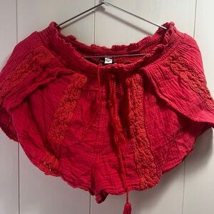 American Eagle Outfitters Red Women's shorts